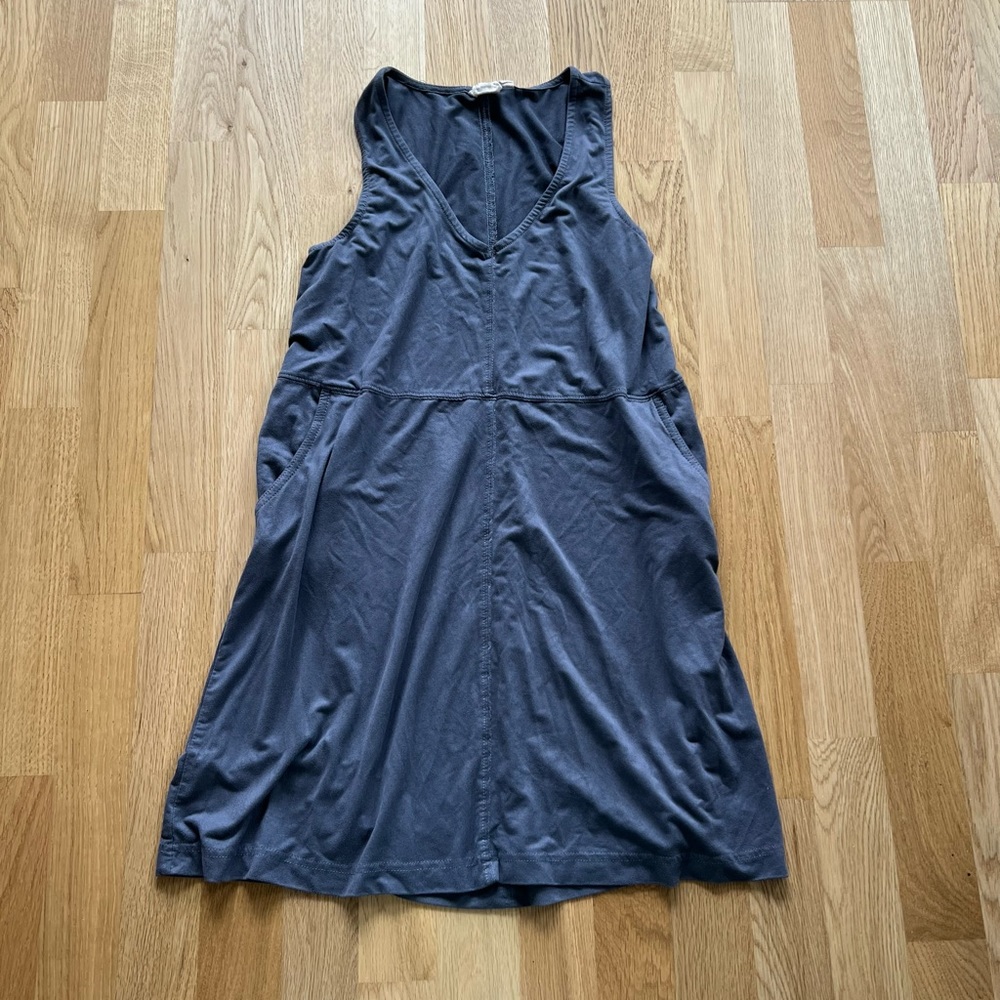 White Crow Grey Suede Dress - Size Small *New Condition*